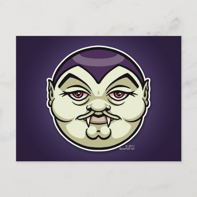 Cartão Postal Drácula (Frente)