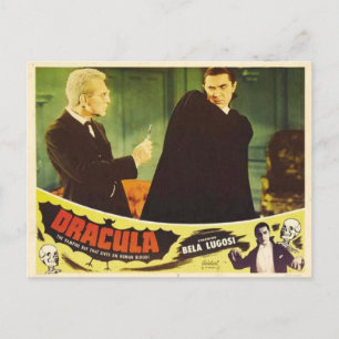 Cartão Postal Drácula 1931