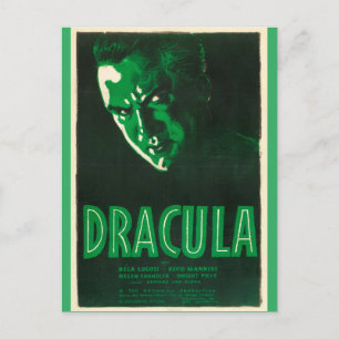 Cartão Postal Dracula - Vintage