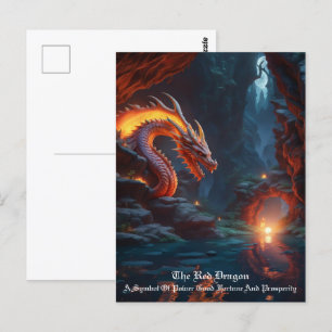 Cartão Postal Dragão