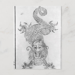 Cartão Postal Dragão