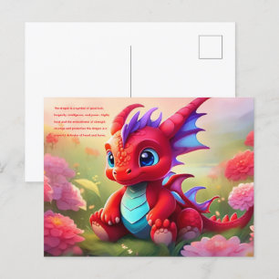 Cartão Postal Dragão
