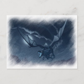 Cartão Postal Dragão Alado
