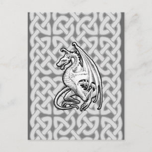 Cartão Postal Dragão Alado