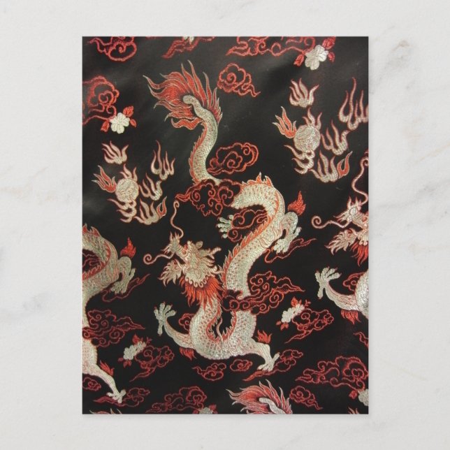 Cartão Postal Dragão Chinês (Frente)