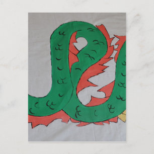 Cartão Postal Dragão Chinês