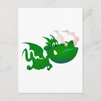 Cartão Postal Dragão Drache