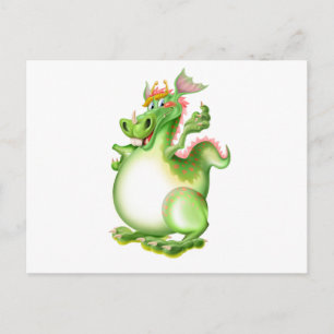 Cartão Postal Dragão, Drachen, dragão, dragão,