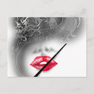 Cartão Postal Dragão feminino