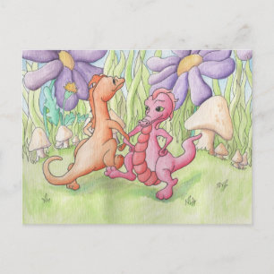 Cartão Postal Dragões da dança