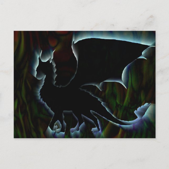 Cartão Postal Dragon Aura (Frente)