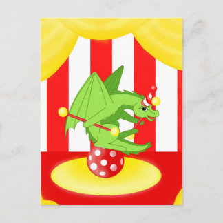 Cartão Postal Dragon Clowne