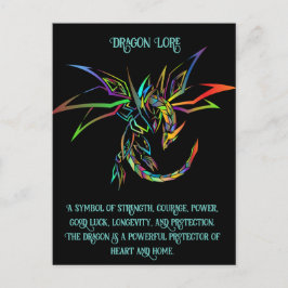 Cartão Postal Dragon Lore