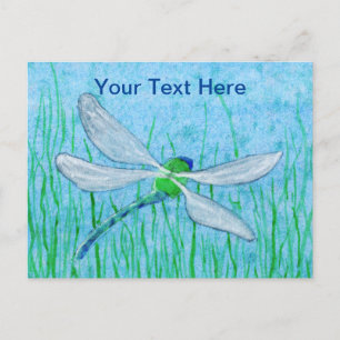 Cartão Postal Dragonfly