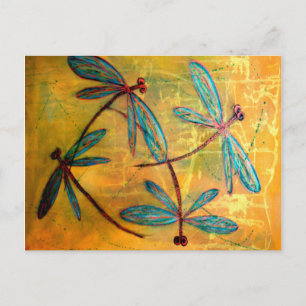 Cartão Postal Dragonfly Haze