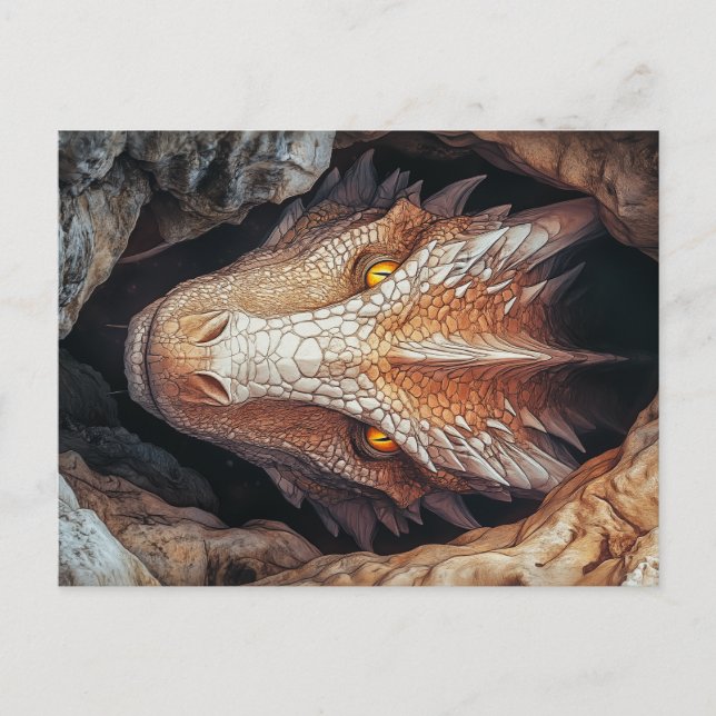 Cartão Postal Dragon's Gaze (Frente)