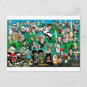 Cartão Postal Drain The Swamp