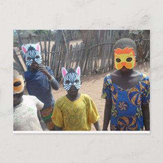 Cartão Postal Drama infantil