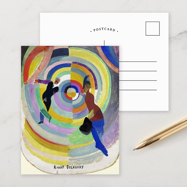 Cartão Postal Drama Político | Robert Delaunay (Criador carregado)