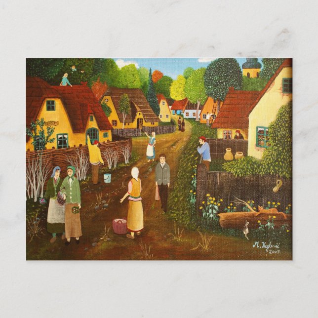 Cartão Postal Dream Apple Tree (Frente)