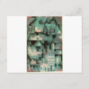 Cartão Postal Dream City por Paul Klee