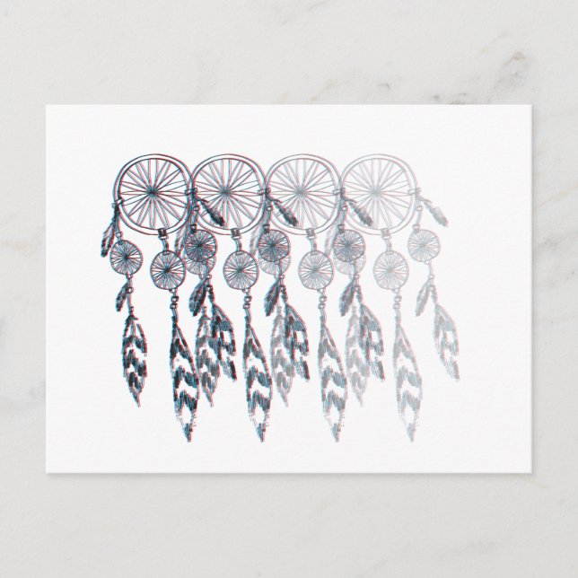 Cartão Postal Dreamcatcher Fade (Frente)