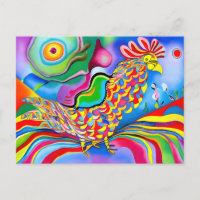 "Dreamscape Bird". Um abstrato surreal