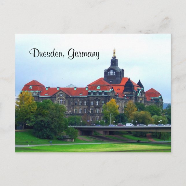 Cartão postal Dresden Alemanha (Frente)