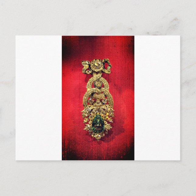 Cartão Postal Dresden Green Diamond – Dresdner Grüner Diamant (Frente)