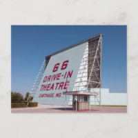 Drive In Theater, Route 66, Carthage, Missouri 