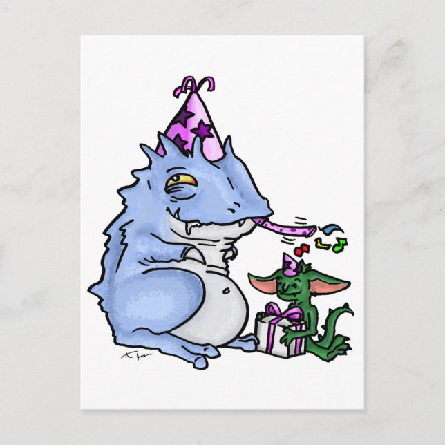 Cartão Postal Drool (Frente)