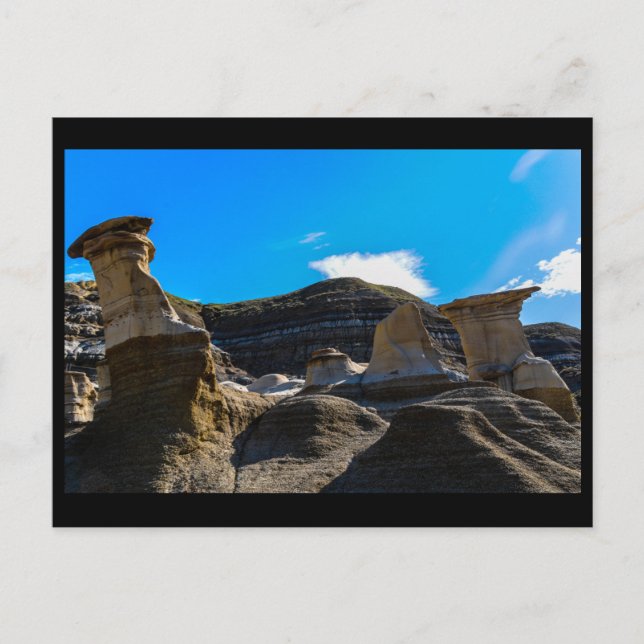 Cartão Postal Drumheller HooDoos (Frente)