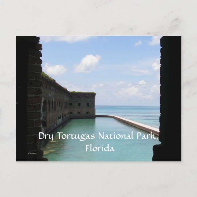 Cartão Postal Dry Tortugas (Frente)