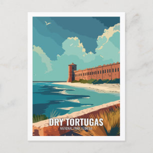 Cartão Postal Dry Tortugas National Park Florida EUA