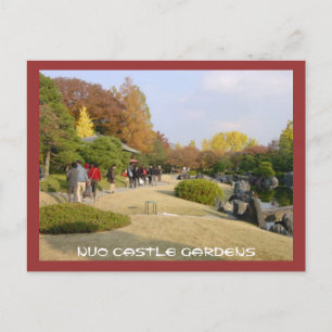 Cartão Postal DSC00049, Jardins do Castelo Nijo