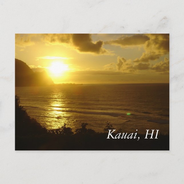 Cartão Postal DSC02541, Kauai, HI (Frente)