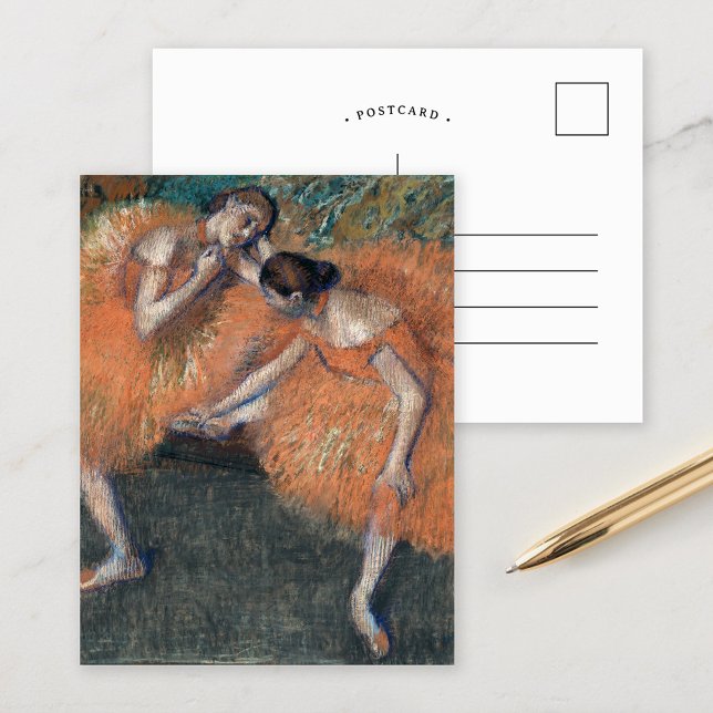 Cartão Postal Duas Bailarinas | Edgar Degas (Criador carregado)