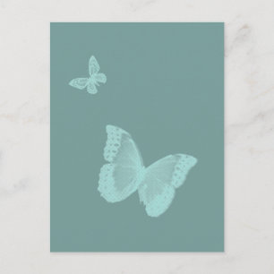 Cartão Postal Duas Borboletas