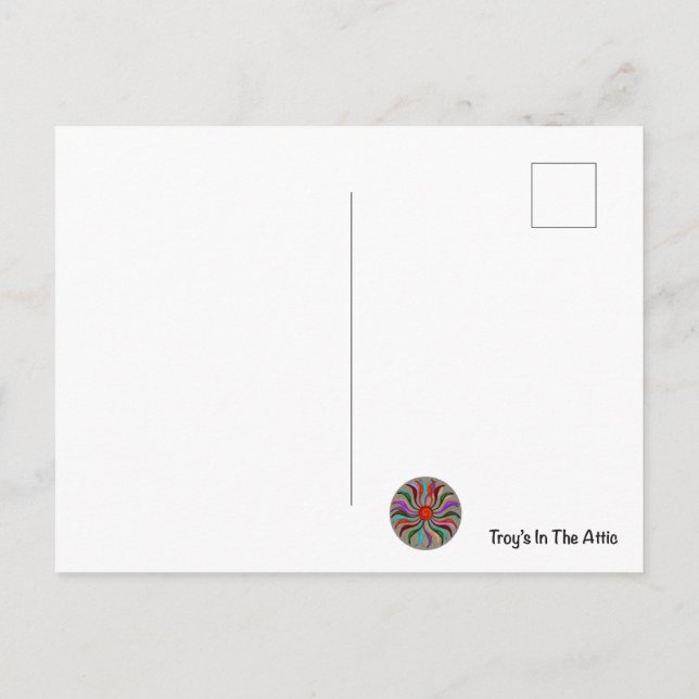 Cartão Postal Duas Faces (Verso)