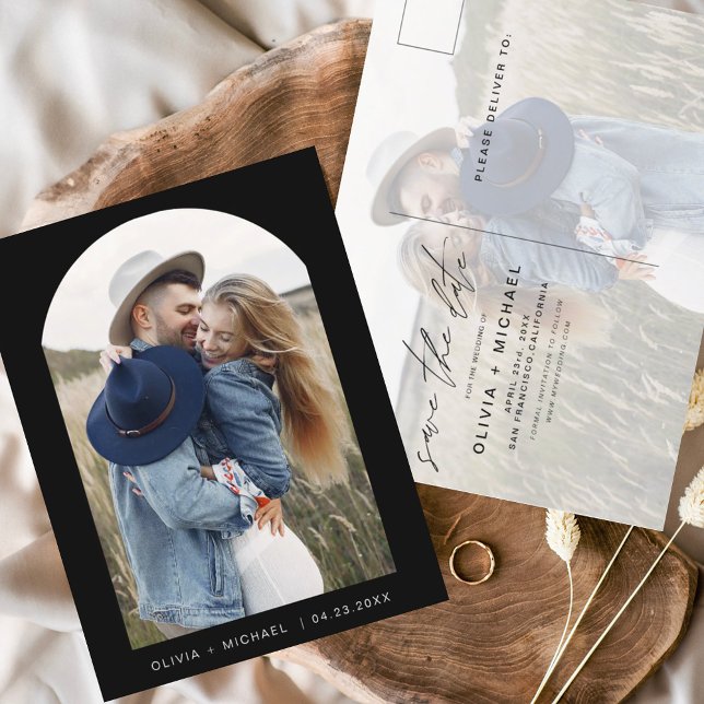 Cartão Postal Duas Fotografias em Branco Guardar o Cartão-Postal (Criador carregado)