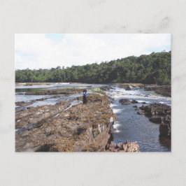 Cartão Postal Duas Indígenas na paisagem