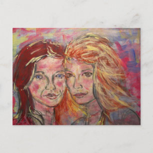 Cartão Postal Duas Irmãs