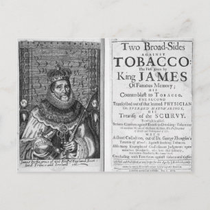 Cartão Postal "Duas Latas Contra O Cigarro