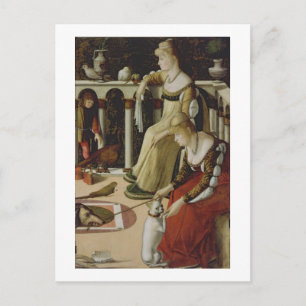 Cartão Postal Duas Mulheres Venetianas (painel)
