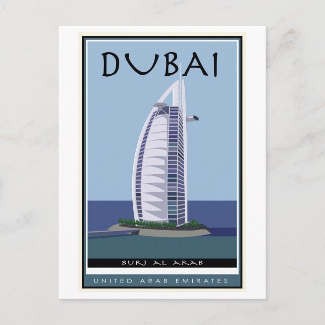 Cartão Postal Dubai (Frente)