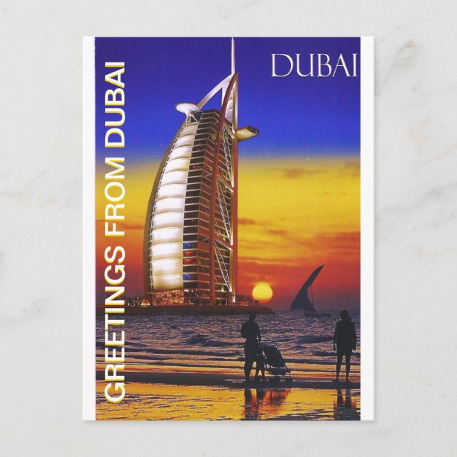 CARTÃO POSTAL DUBAI DE MOJISOLA A GBADAMOSI OKUBUL (Frente)