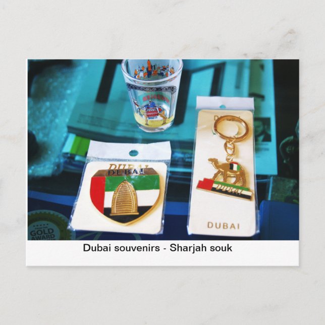 CARTÃO POSTAL DUBAI SOUVENIRS (Frente)
