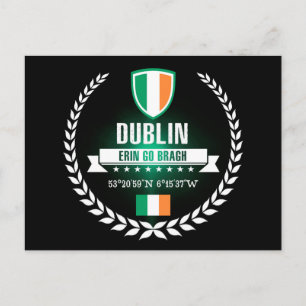 Cartão Postal Dublin