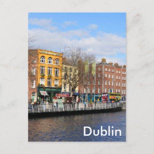 Cartão Postal Dublin. Irlanda