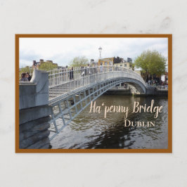 Cartão Postal Dublin (Ponte Ha'penny)